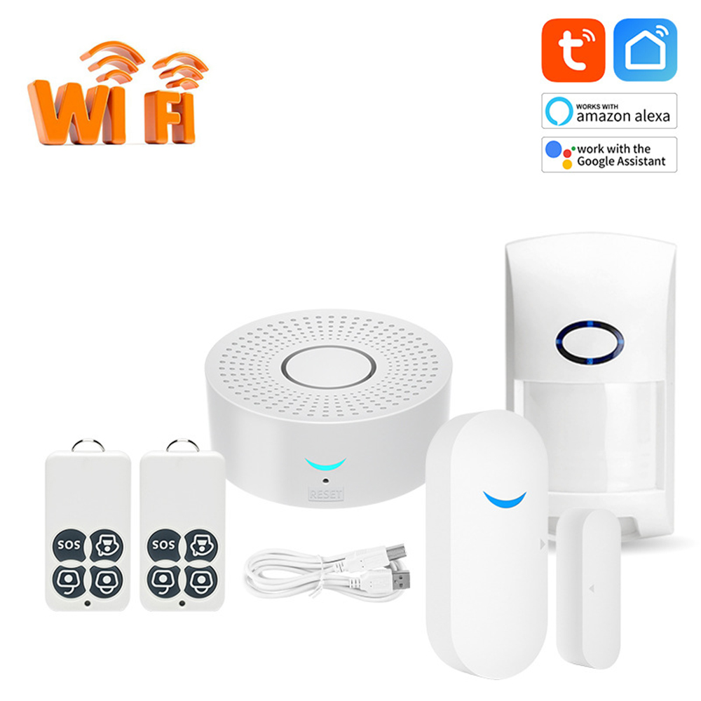TuyaWiFiAnti-theftAlarmSystemRemoteControlArmingDisarmingSOSPowerfulHornAlarmforHomeSafetyPrecaution-1983798-1