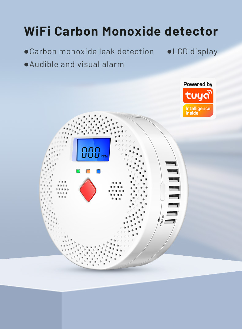 TuyaWiFiSmartCarbonMonoxideDetectorAlarm85dBSoundWarningLCDDigitalDisplayHomeIndoorCOPoisoningSiren-2011004-1