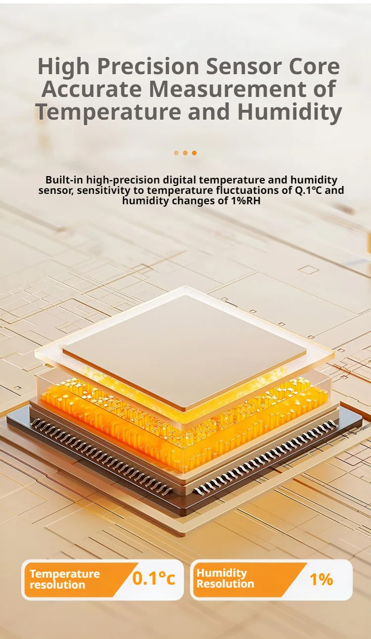 10PcsMiniIndoorsThermometerHygrometerHigh-precisionElectronicTemperatureHumidityMeterDigitalDisplayW-2007004-5