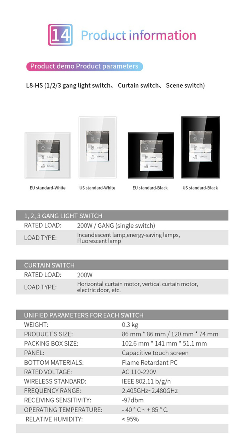 110220V4in1WifiLCDTouchScreenSmartWallLightSwitchSmartHomeSwitchSupportHomekitAlexaGoogleHome-1900875-15