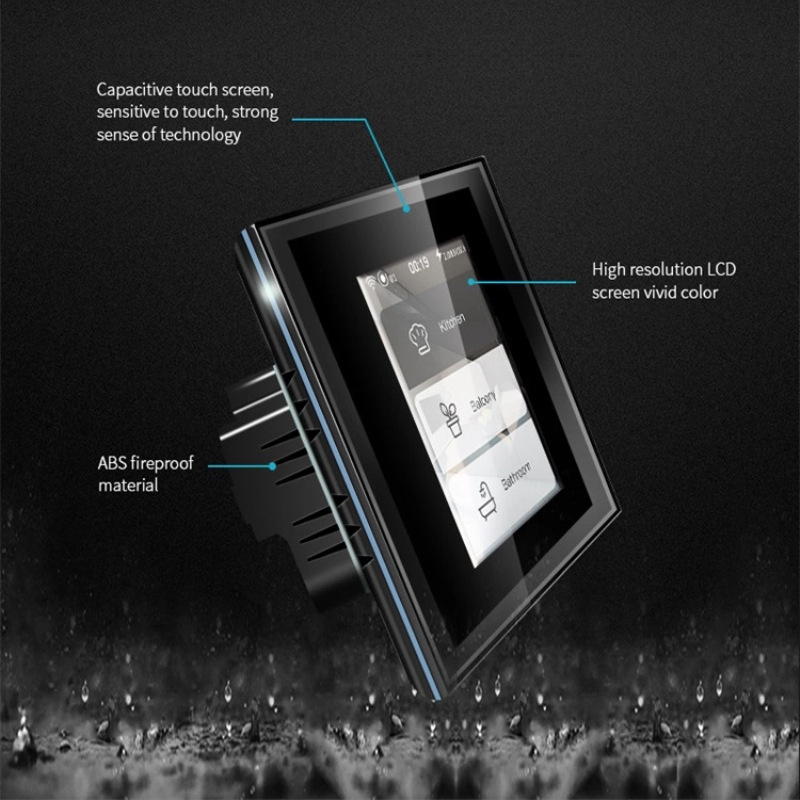 110220V4in1WifiLCDTouchScreenSmartWallLightSwitchSmartHomeSwitchSupportHomekitAlexaGoogleHome-1900875-3