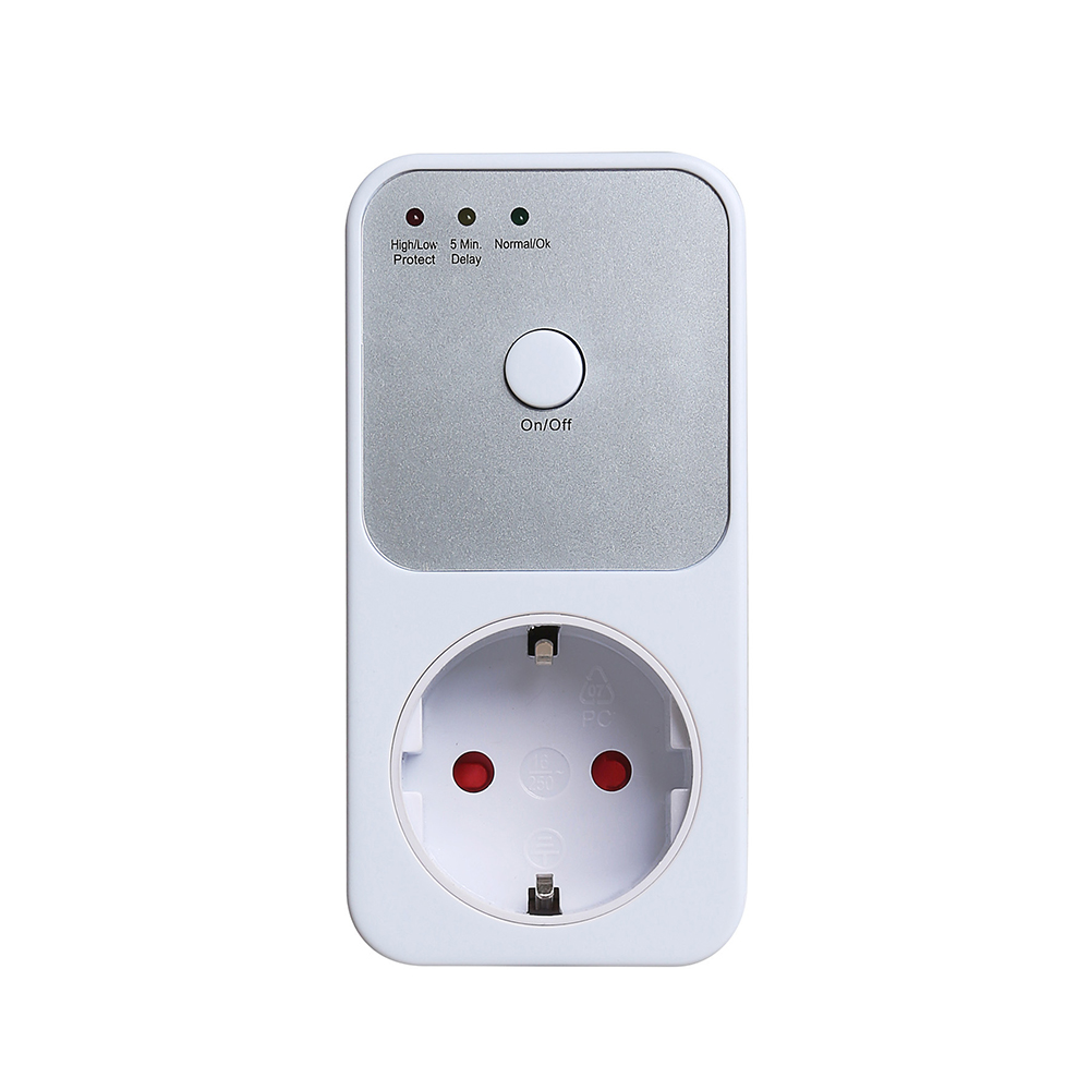 170-260VAutomaticVoltageProtectorSocketEUPlugHighLowProtect5-6MinutesDelayElectricalStabilizerSocket-1978991-1