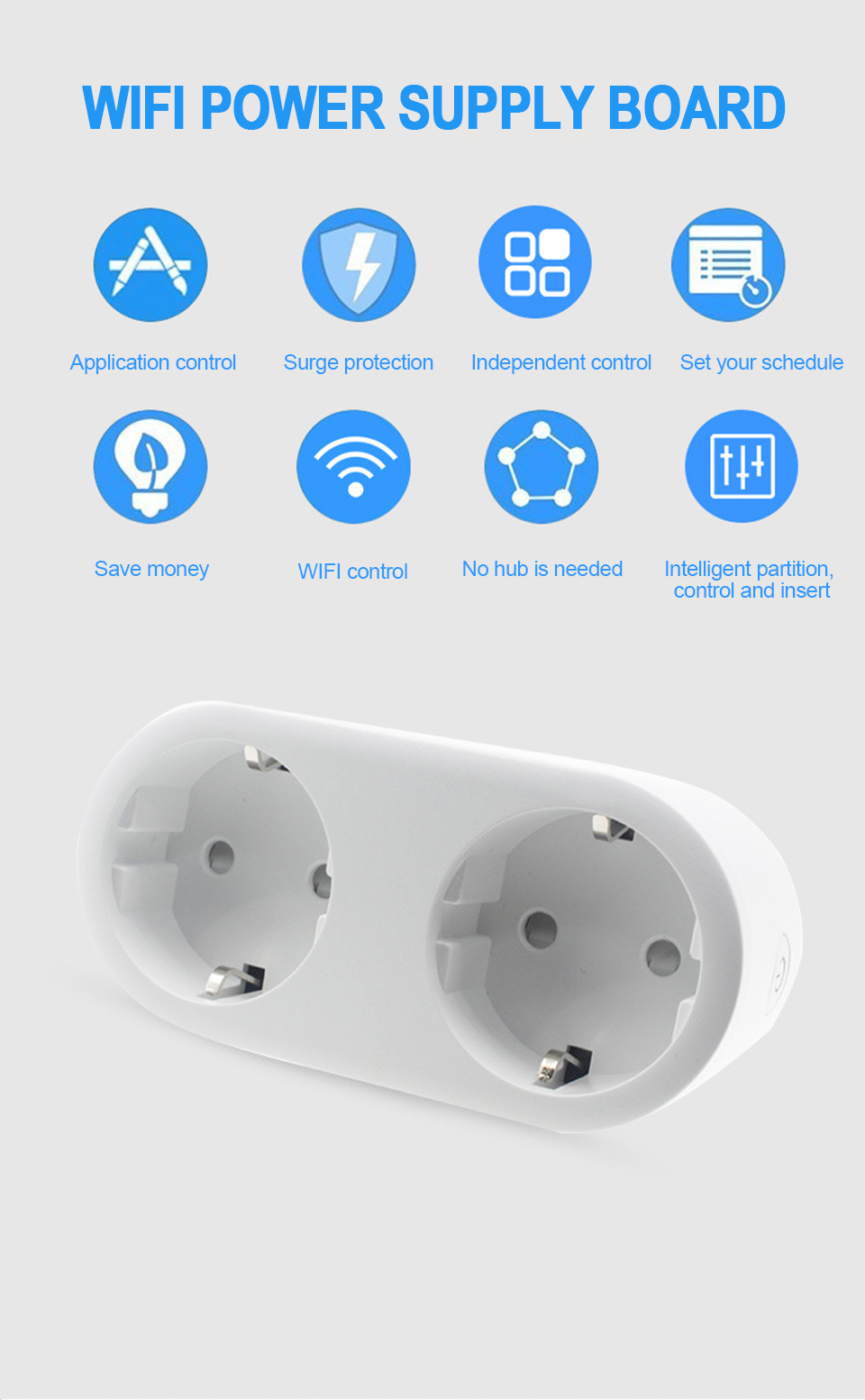 2In1TuyaWIFISmartSocketDualOutletEUPlugVoiceControlWirelessSmartSocketAPPRemoteControlWorkwithAlexaG-1981519-6