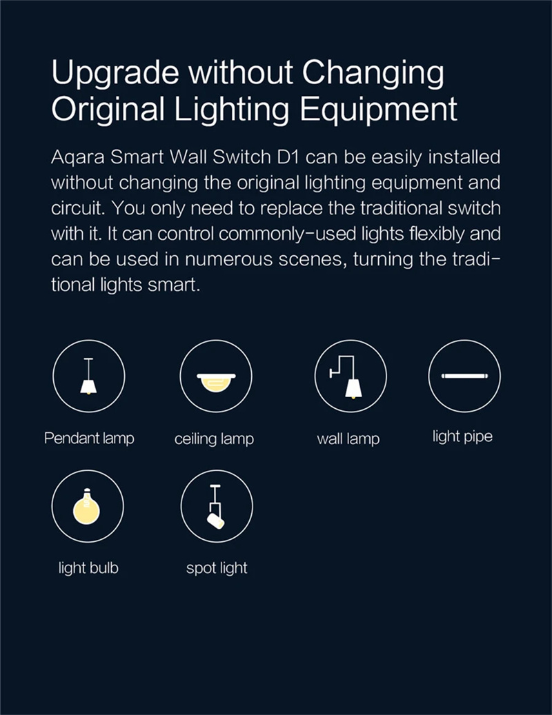AqaraD1SmartZigbeSwitchWirelessSwitchKeyLightRemoteControlFireWireWithNoNeutralWorkWithMiHomeHomeKit-2004831-12