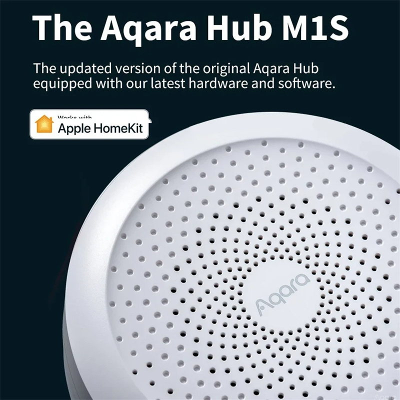 AqaraM1SHubGatewaySmartZigbee30WiFiRemoteControlHubwithRGBNightLightSiriVoiceAPPWorkwithMijiaHomeKit-2004565-1