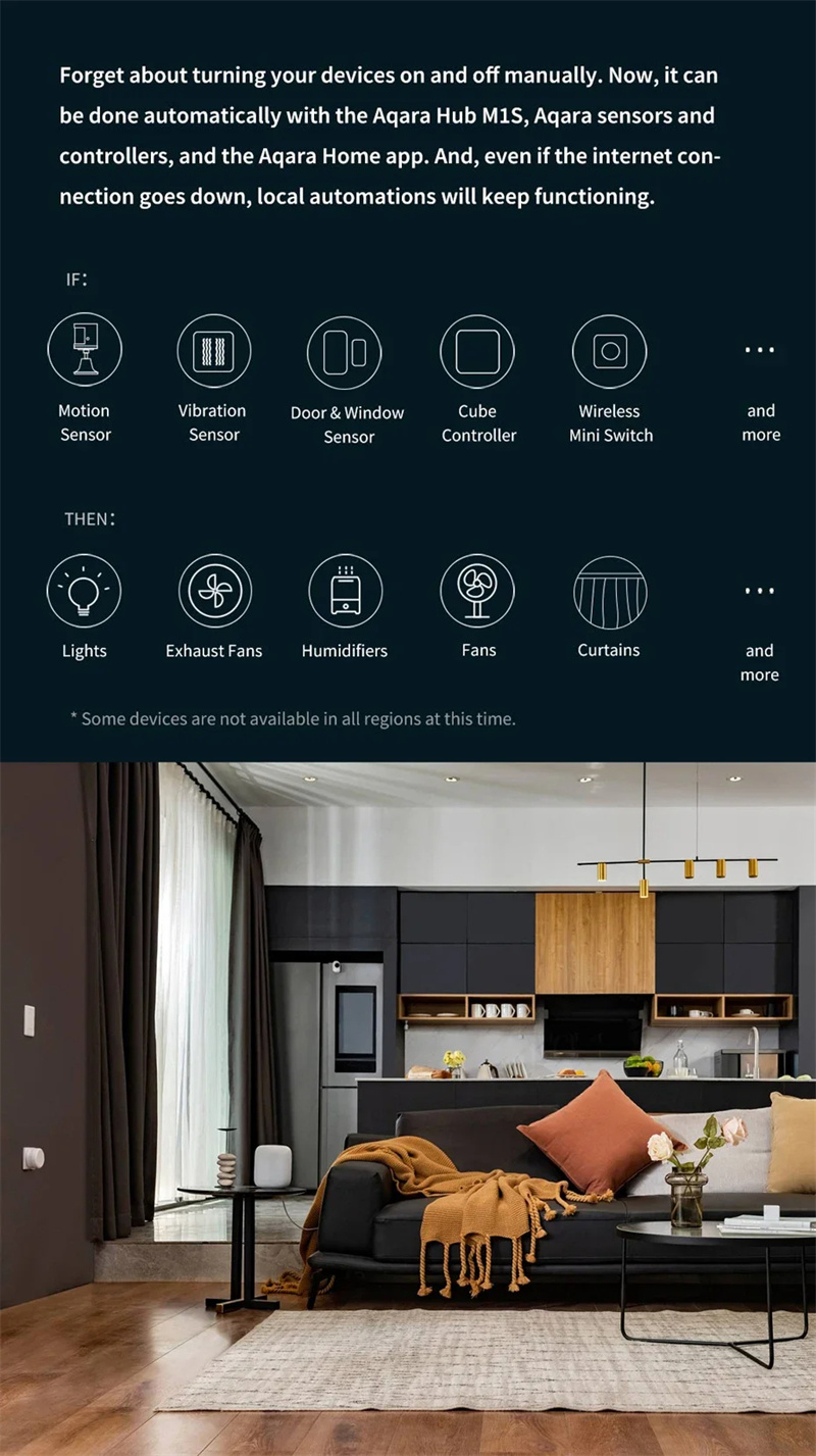 AqaraM1SHubGatewaySmartZigbee30WiFiRemoteControlHubwithRGBNightLightSiriVoiceAPPWorkwithMijiaHomeKit-2004565-10