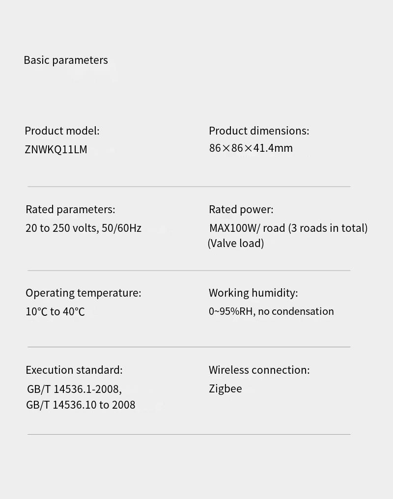 AqaraS3SmartZigbeLEDThermostatTouchScreen395PanelVoiceRemoteControlSupportSensingTemperatureHumidity-1998437-11