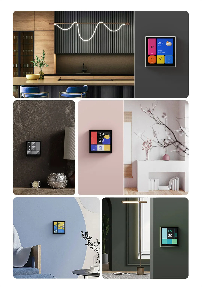 AqaraSmartSwitchS1ETouchControl4FullLEDTimerCalendarPowerStatisticsSceneSettingRemoteWorkwithHomekit-2000545-12
