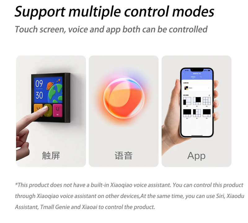 AqaraSmartSwitchS1ETouchControl4FullLEDTimerCalendarPowerStatisticsSceneSettingRemoteWorkwithHomekit-2000545-15