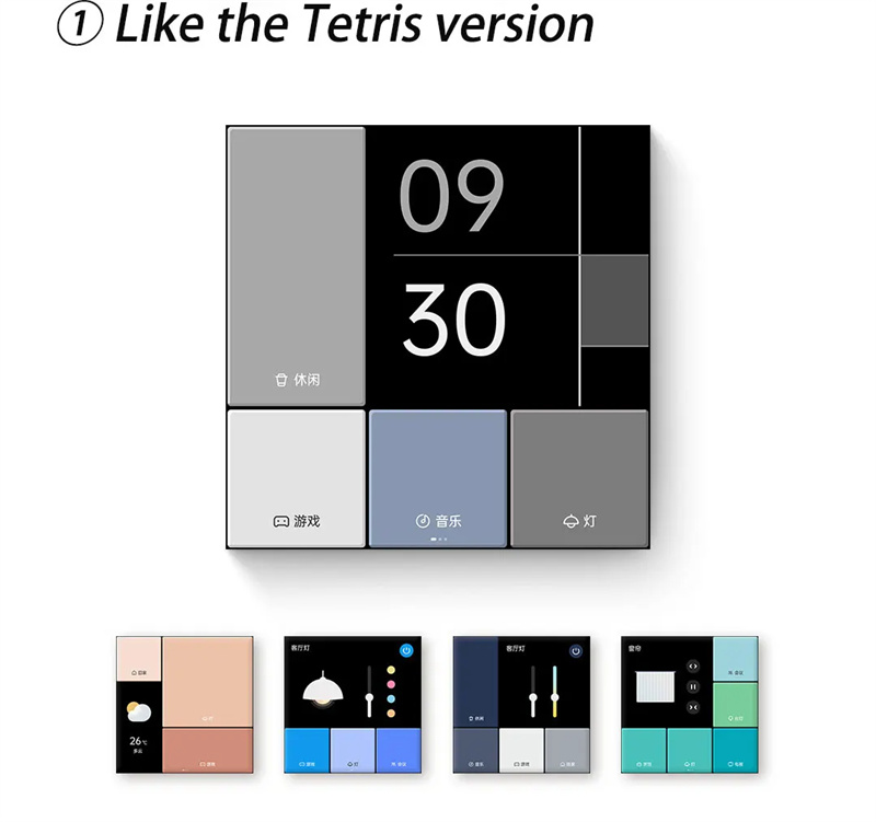 AqaraSmartSwitchS1ETouchControl4FullLEDTimerCalendarPowerStatisticsSceneSettingRemoteWorkwithHomekit-2000545-7