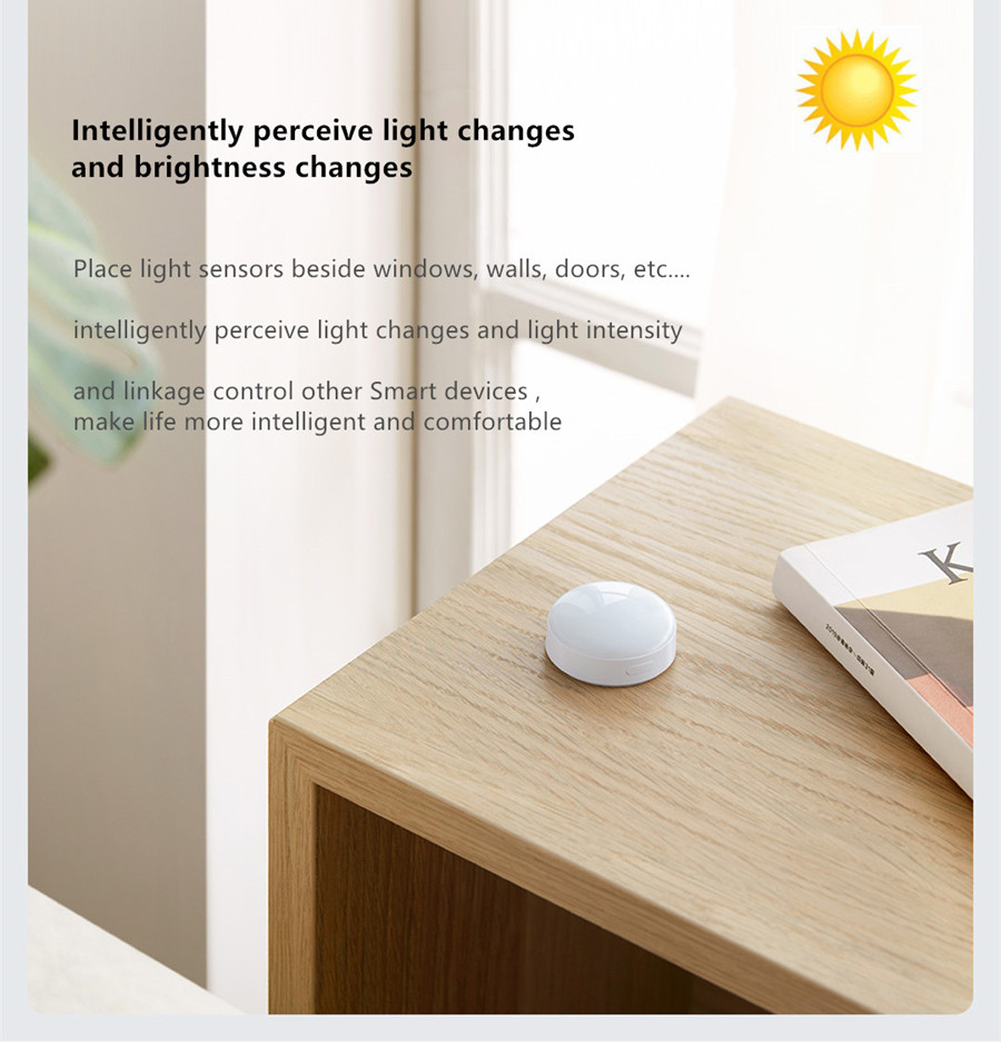 AqaraT1SmartZigbe30LightSensorAutoSmartHomeLightDetectorBrightnessSensorMagneticAPPControlWorkwithAl-1998435-2