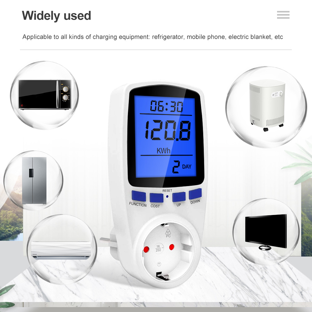 DigitalVoltageWattmeterPowerMeterSocketEUPlug230VACWattageKwhEnergyConsumptionElectricityMeter-1978993-3
