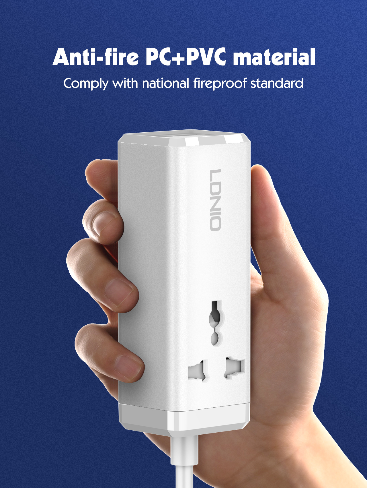 LDNIO65WUSBCCharger4PortsUSBOutputDesktopPowerStripForLaptopMacbook1padCameraCellPhoneFastChargeChar-1986821-14