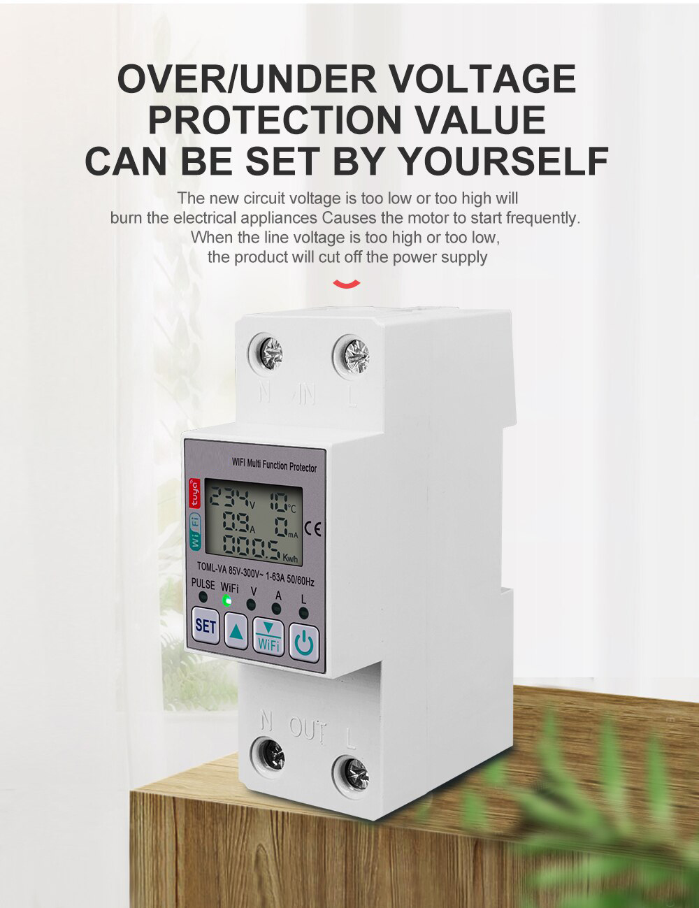 MAIQ-6363A110V220VTuyaWiFiEnergyMeterKwhMeteringSwitchTimingFunctionwithVoltageCurrentandLeakageProt-1993653-5