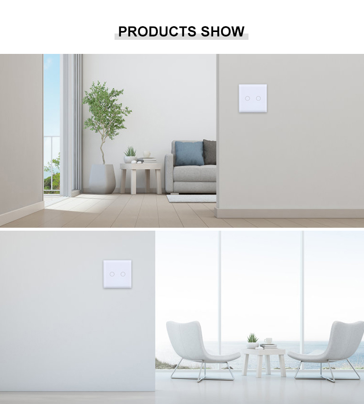 MAKEGOODEUStandardSmartLightSwitchWiFi2GangWirelessTouchSensorRemoteControlSmartSwitchwithPowerStati-1829129-7