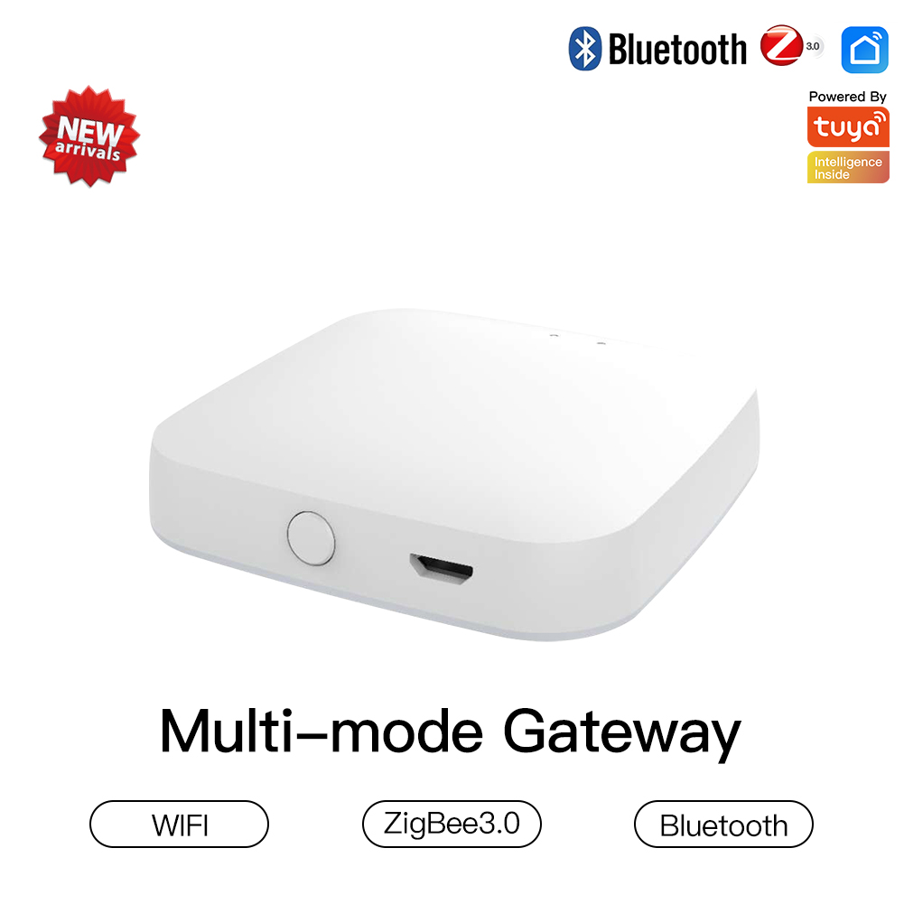MoesHouseMulti-modeSmartGatewayZigBee30WiFibluetoothMeshHubWorkwithTuyaSmartAppVoiceControlviaAlexaG-1878171-1
