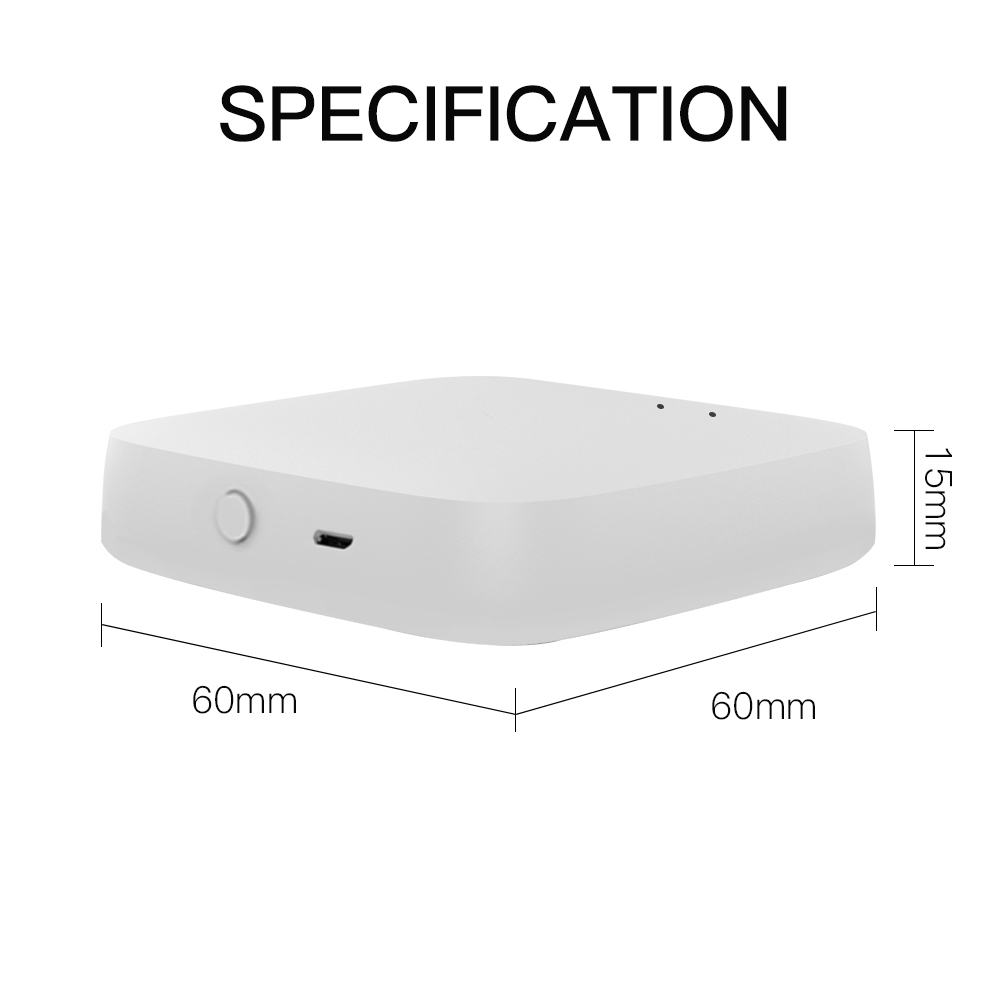 MoesHouseMulti-modeSmartGatewayZigBee30WiFibluetoothMeshHubWorkwithTuyaSmartAppVoiceControlviaAlexaG-1878171-2