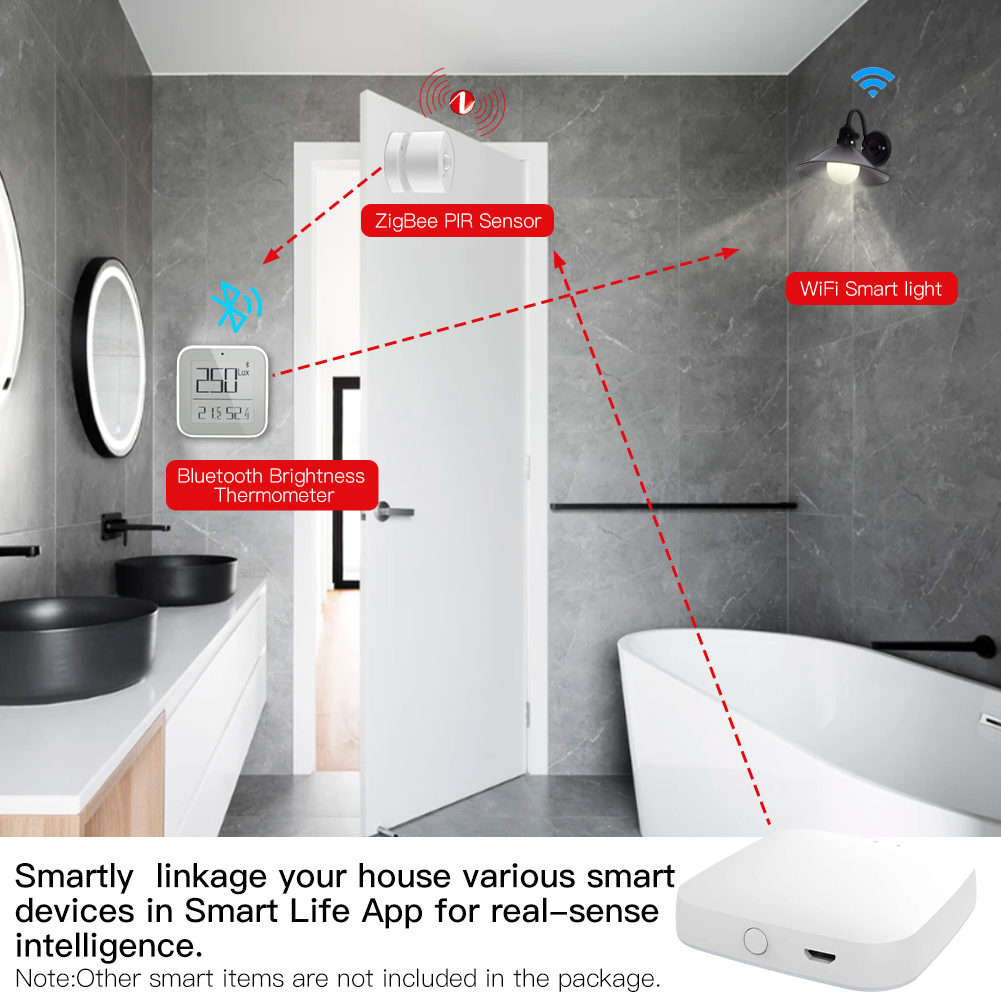 MoesHouseMulti-modeSmartGatewayZigBee30WiFibluetoothMeshHubWorkwithTuyaSmartAppVoiceControlviaAlexaG-1878171-10
