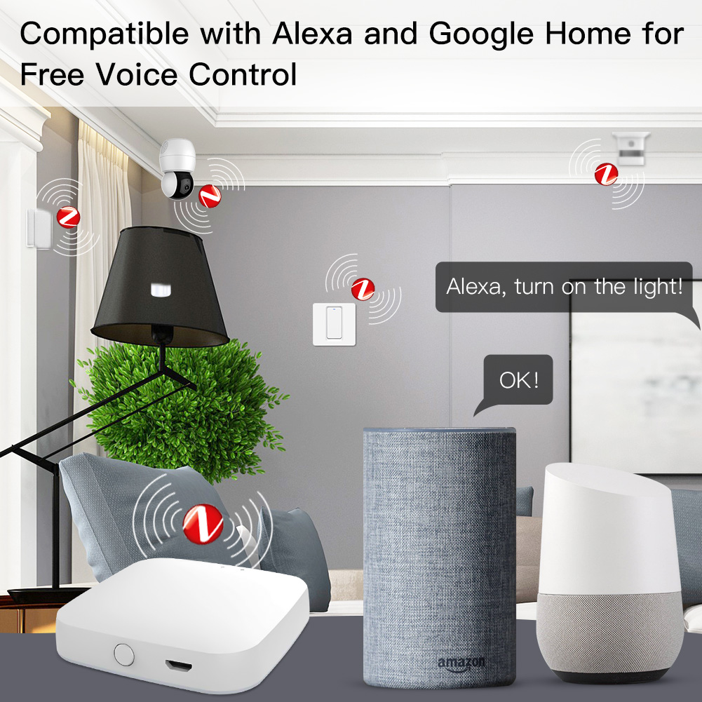 MoesHouseZB-HUBWirelessTuyaZigBee30SmartGatewayWiFiHubWorkwithTuyaSmartAppVoiceControlviaAlexaGoogle-1999876-8