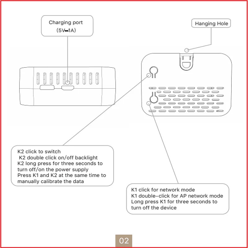 RSHTuyaWiFiSmartCO2detectorMonitorCarbonDioxideDetectorCO2MeterIndoorSmartHomeGreenhouseAirHumitureS-2008339-9