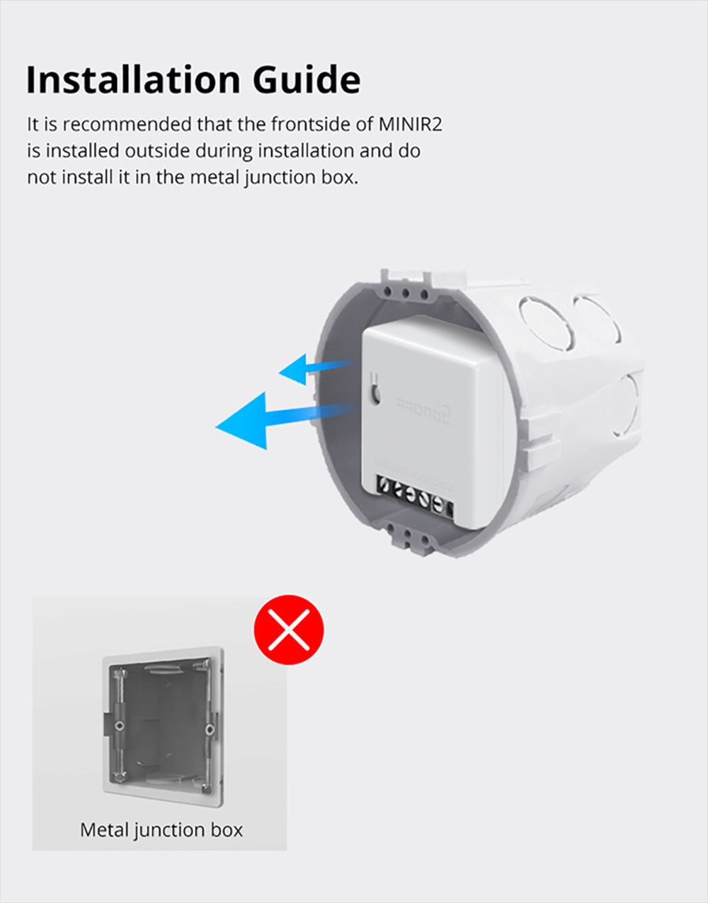 SONOFFMINIR2SmartHomeWiFiSwitchRelayModuleWirelessWi-fiDIYSwitchTwoWayControlSonoffInterruptorWorkwi-2008112-4