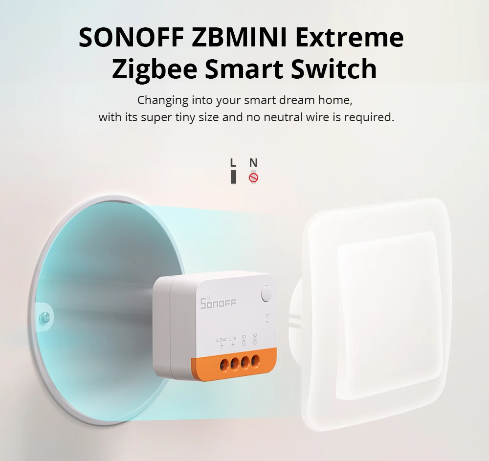 SONOFFZBMINIL2ExtremeZigbeSmartSwitchTwo-WayNoNeutralWireTimerRemoteControleWeLinkSupportAlexaGoogle-2004338-1
