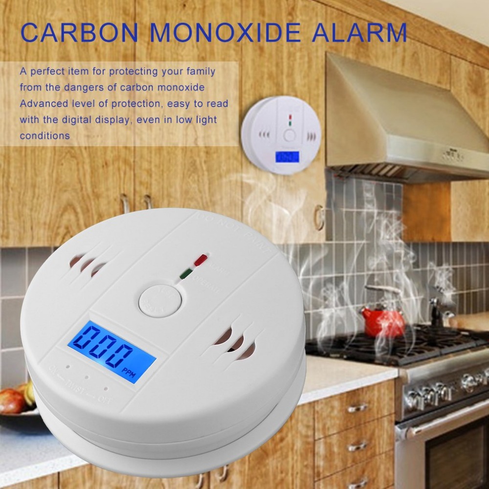 SensitiveHomeCOSensorDetectorWirelessCOCarbonMonoxidePoisoningSmokeGasSensorWarningAlarmDetectorLCDI-1980412-1