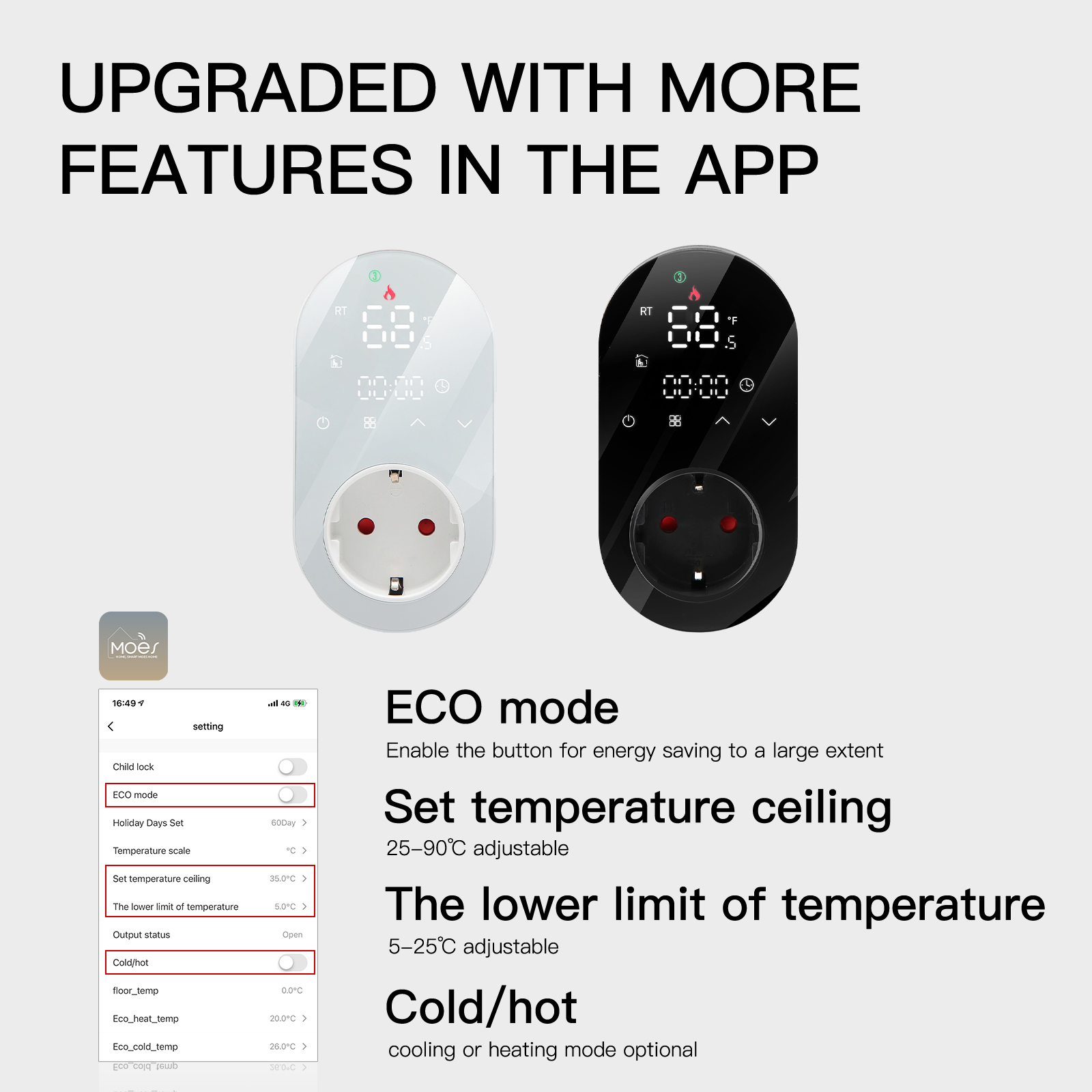 SmartWiFiThermostatEUPlugLEDProgrammableOutletTemperatureHeatingCoolingMode16ASocketRemoteHatchingAP-1980149-11