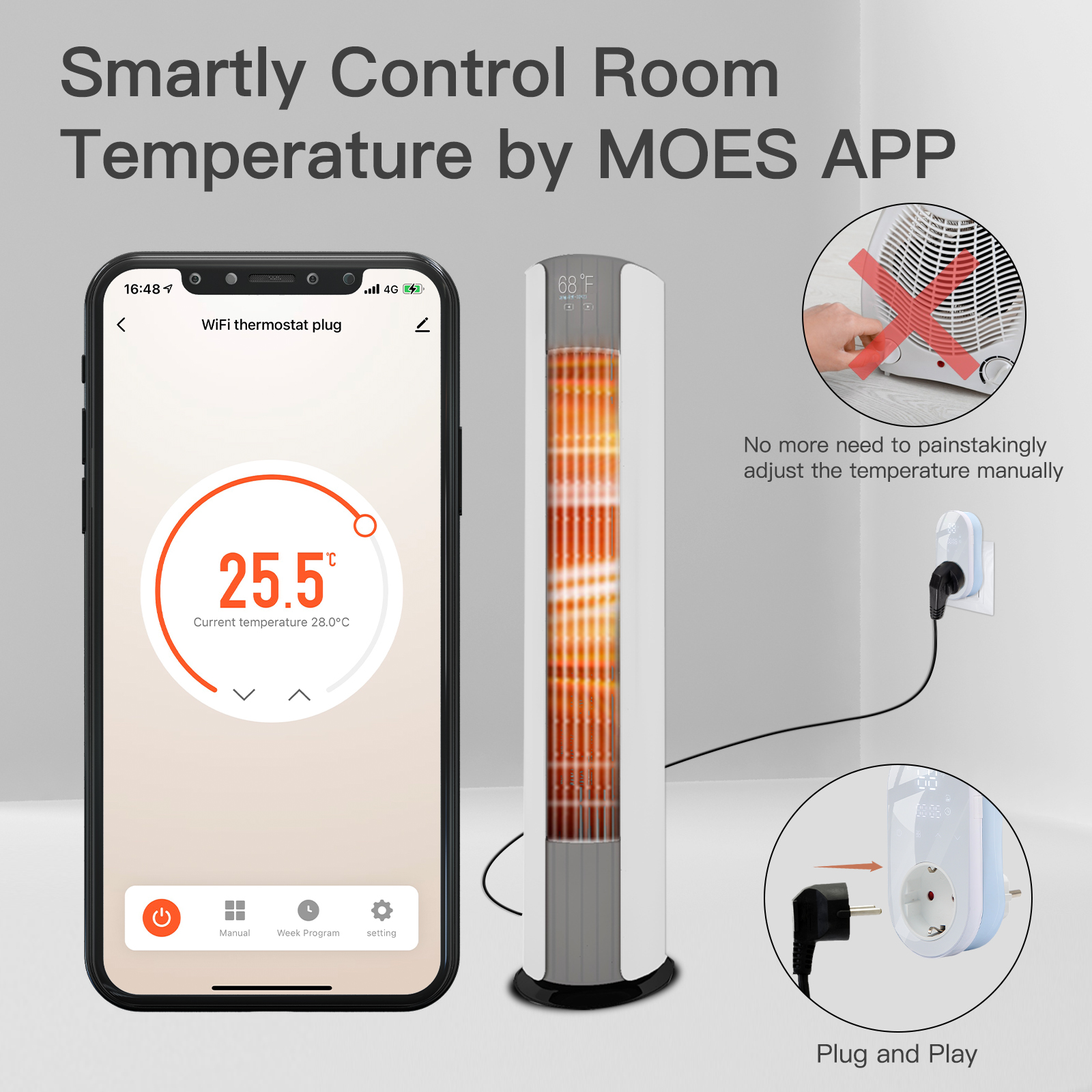 SmartWiFiThermostatEUPlugLEDProgrammableOutletTemperatureHeatingCoolingMode16ASocketRemoteHatchingAP-1980149-3