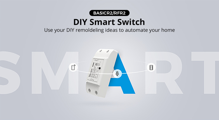 SonoffBasicR2WifiDIYSmartSwitchRemoteControllerTimerLightSwitchModule10AforSmartHomeAutomationWirele-1996337-1