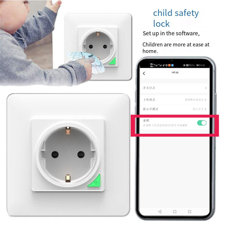 Tuya16AWiFiSmartEUWallSocketPowerMonitoringOutletTimingFunctionAPPRemoteControlVoiceControlwithAlexa-2013038-4