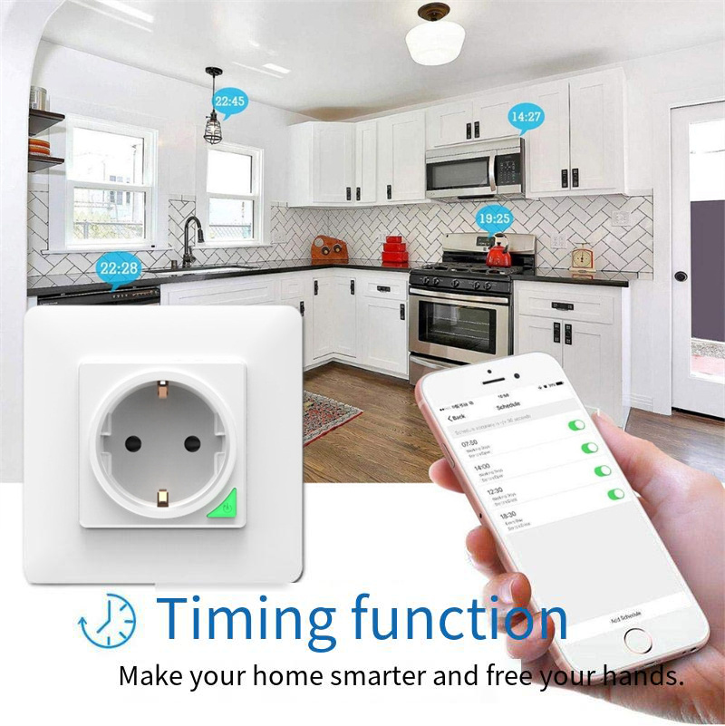 Tuya16AWiFiSmartEUWallSocketPowerMonitoringOutletTimingFunctionAPPRemoteControlVoiceControlwithAlexa-2013038-6