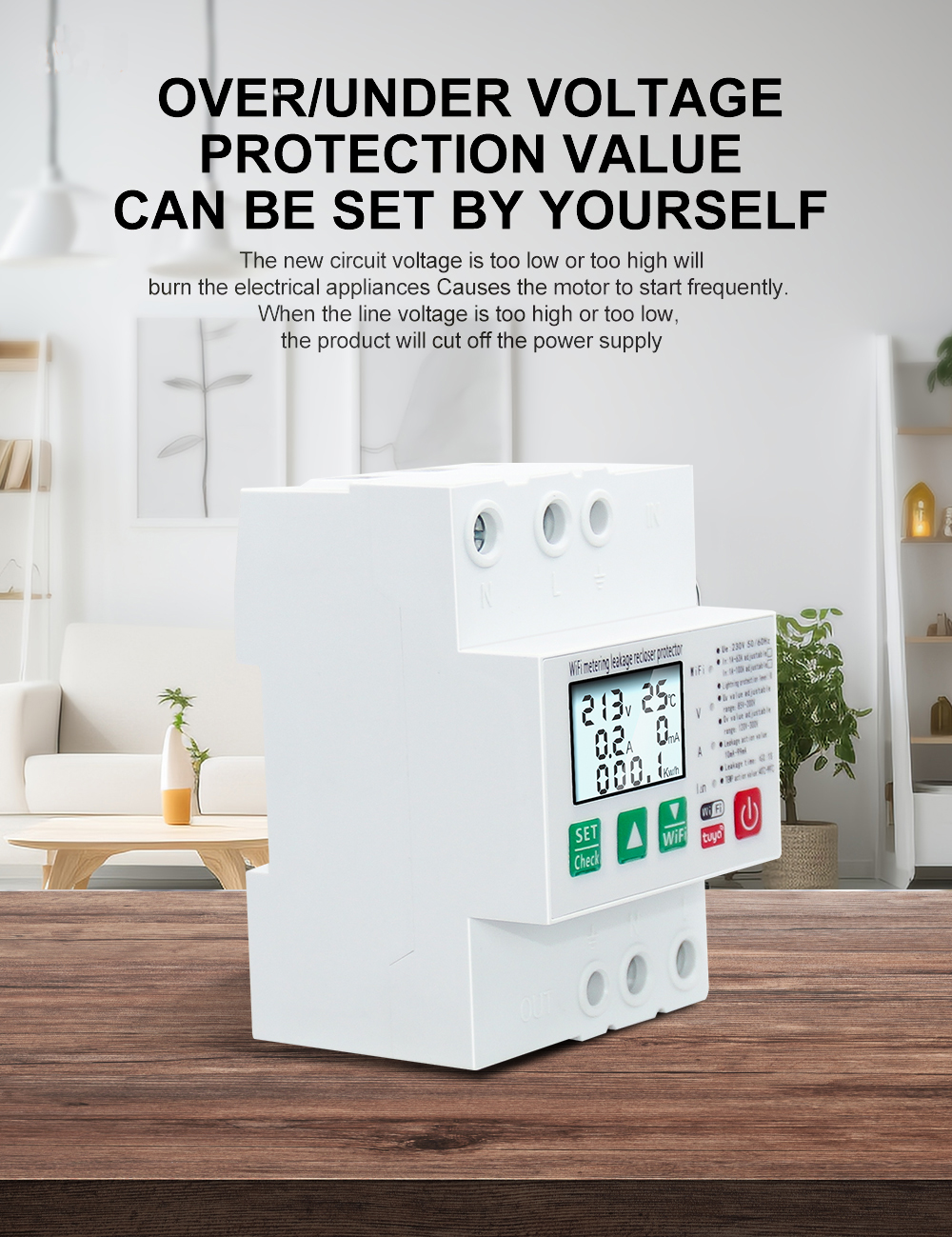 TuyaSmartLeakageCircuitBreakerWIFIEnergyMeterKwhMeteringSwitchTimerwithVoltageCurrentandLeakageProte-1999736-5