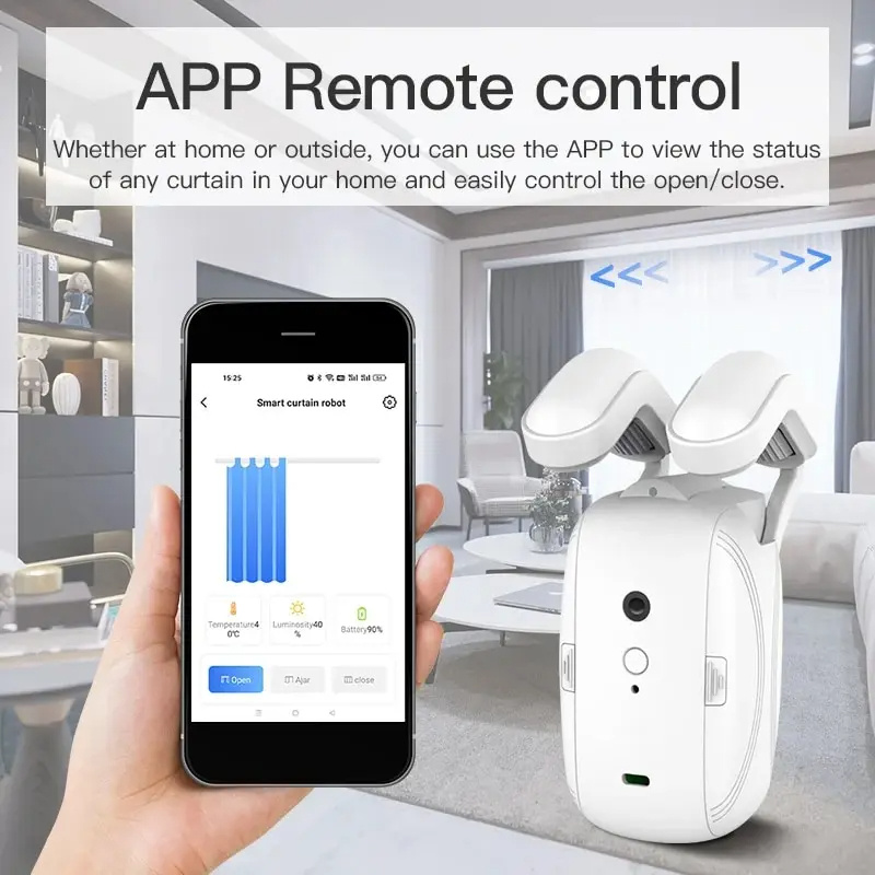 TuyaSmartWiFiCurtainMotorforRomanTUTrackAutomaticOpenSmartElectricCurtainRobotAPPVoiceControlwithAle-2013032-2