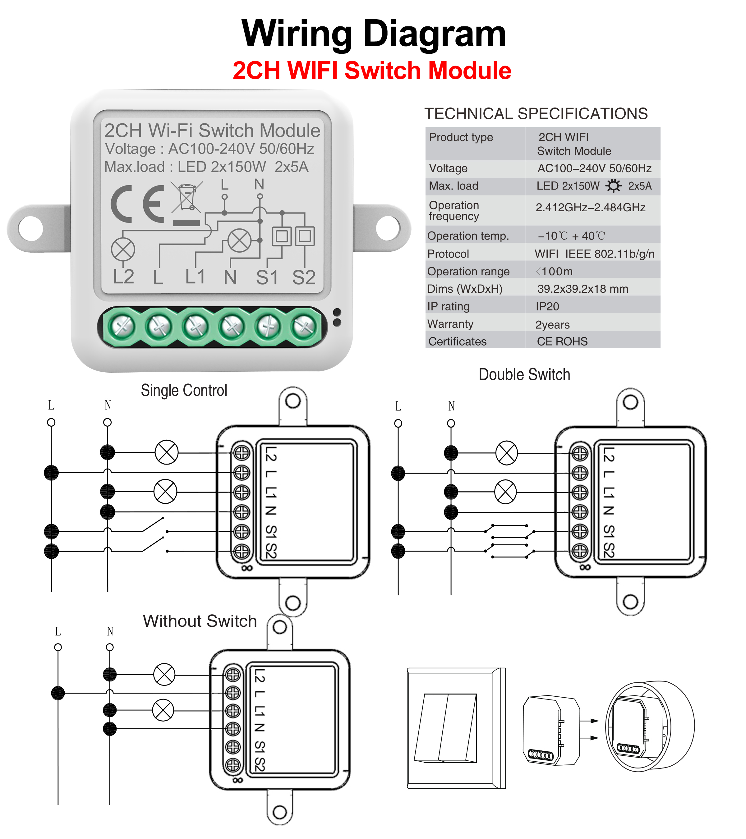 TuyaWiFiSmartSwitchModuleElectricalSwitching1234GangLightingSwitchModuleMobileAPPControl-1968146-2