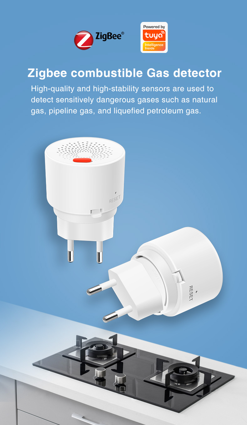 TuyaZigbeNaturalGasSensorEUCombustibleHouseholdSmartLPGGasAlarmDetectorLeakageSensorfireSafetySmartH-1980367-2