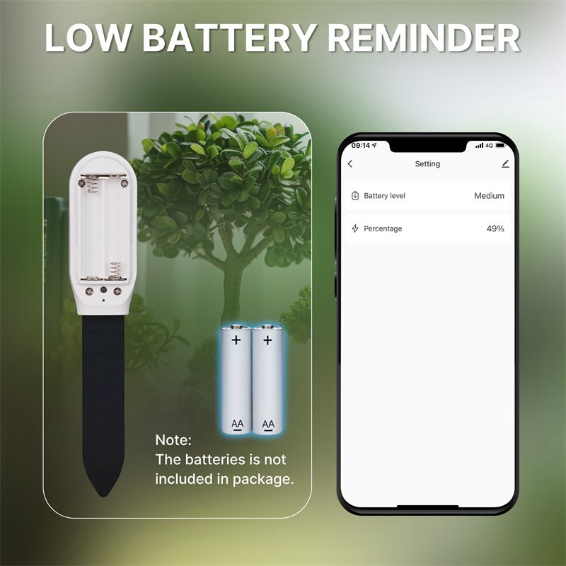 Tuyabluetooth-compatibleSmartPlantSoilTesterIntelligentSensorMoistureTemperatureDetectorAPPMonitorin-1997619-5