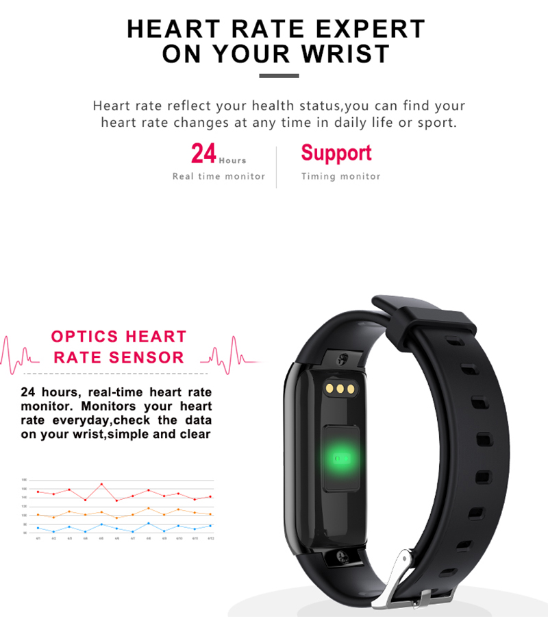 096inchTFTColorScreenSportsHeartRateBloodPressureMonitorWristbandSmartWatch-1277873-4