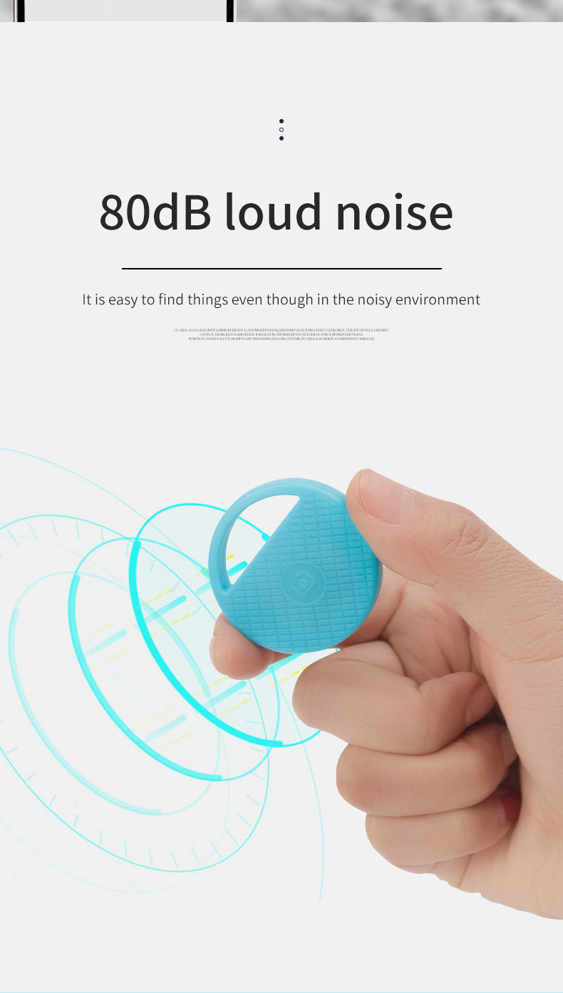 BakeeyF812PCSTwo-WaySearchAnti-LostAlarmSmartTagWirelessbluetoothTrackerChildWalletKeyFinderLocator-1867925-4