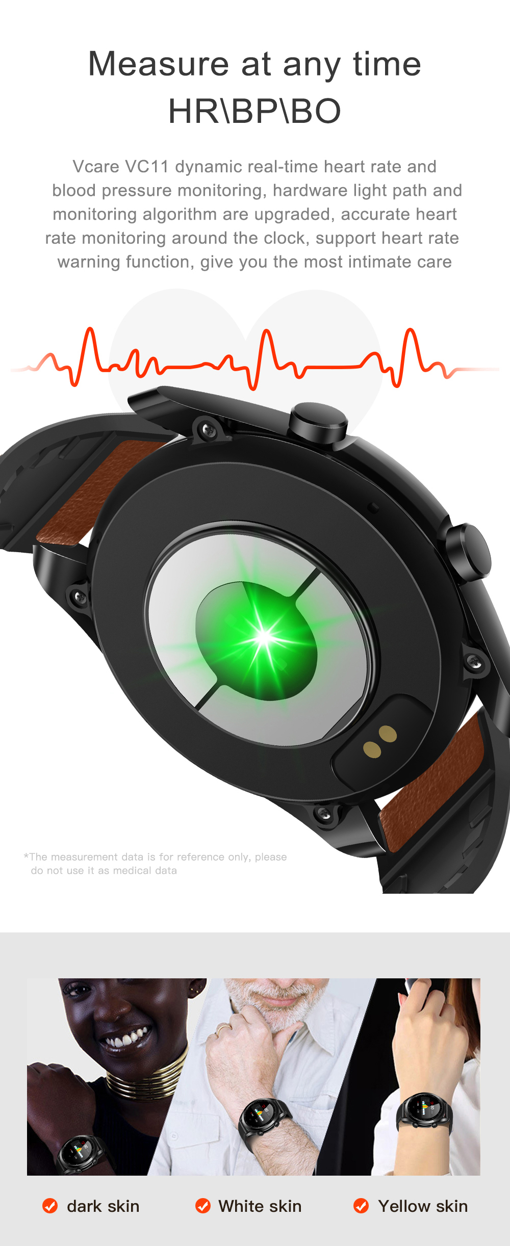 BakeeyUM90128inchFullTouchScreenBTCallHeartRateBloodPressureOxygenMonitor24SportsModes200mAhIP67Wate-1904517-3