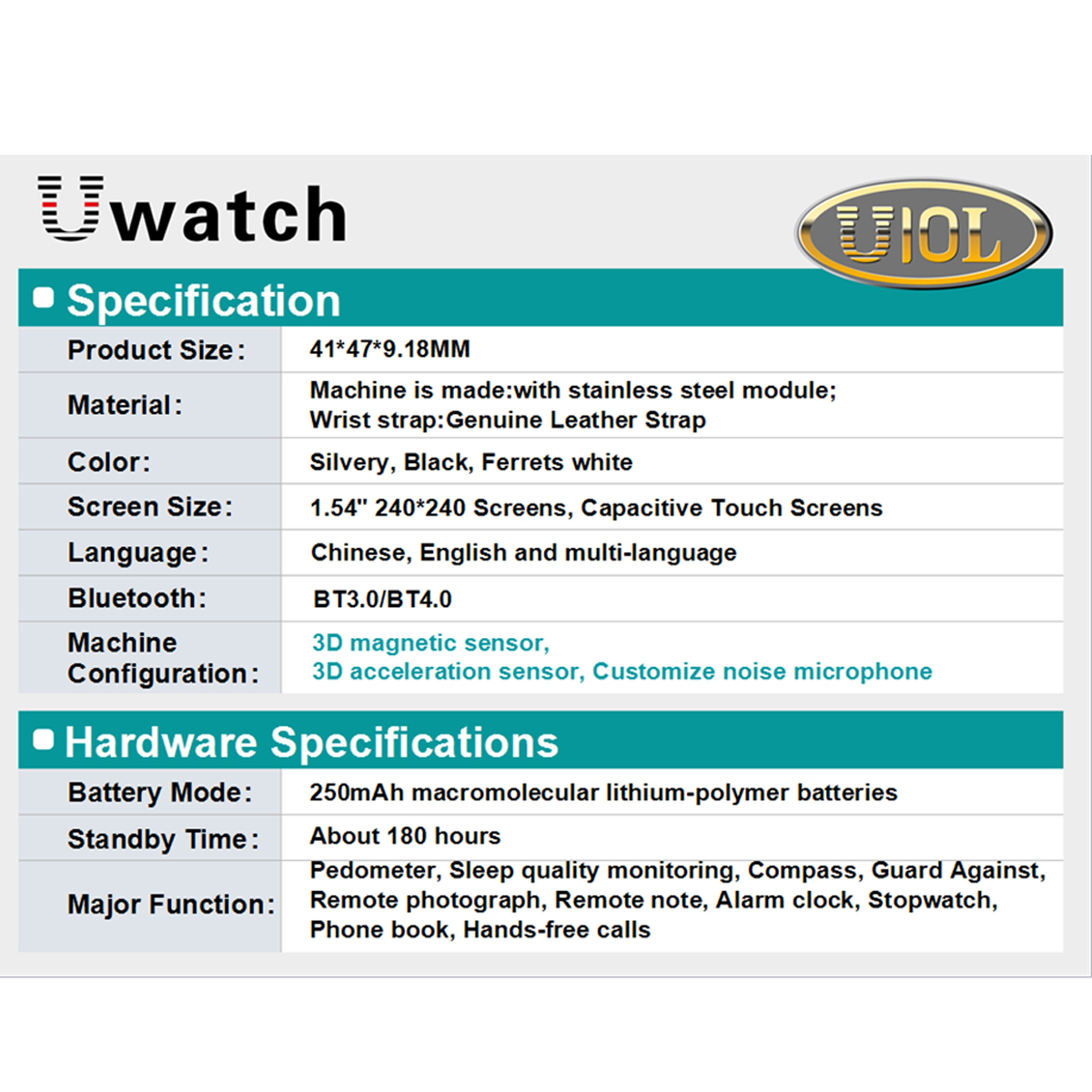 ELEGIANT154inchFullTouchScreenHeartRateSleepCaloriesMonitoringCompassMulti-SportModesNFCAnti-LostFun-1891040-11