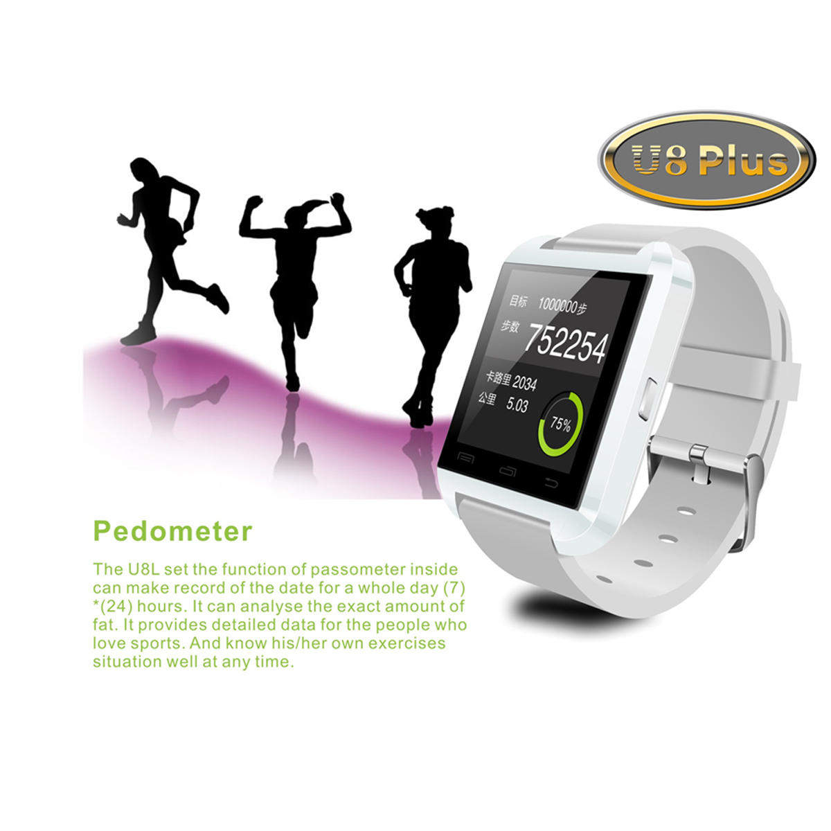 ELEGIANTFullTouchScreenHeartRateSleepCaloriesMonitoringMulti-SportModesNFCAnti-LostFunctionSmartWatc-1891039-3