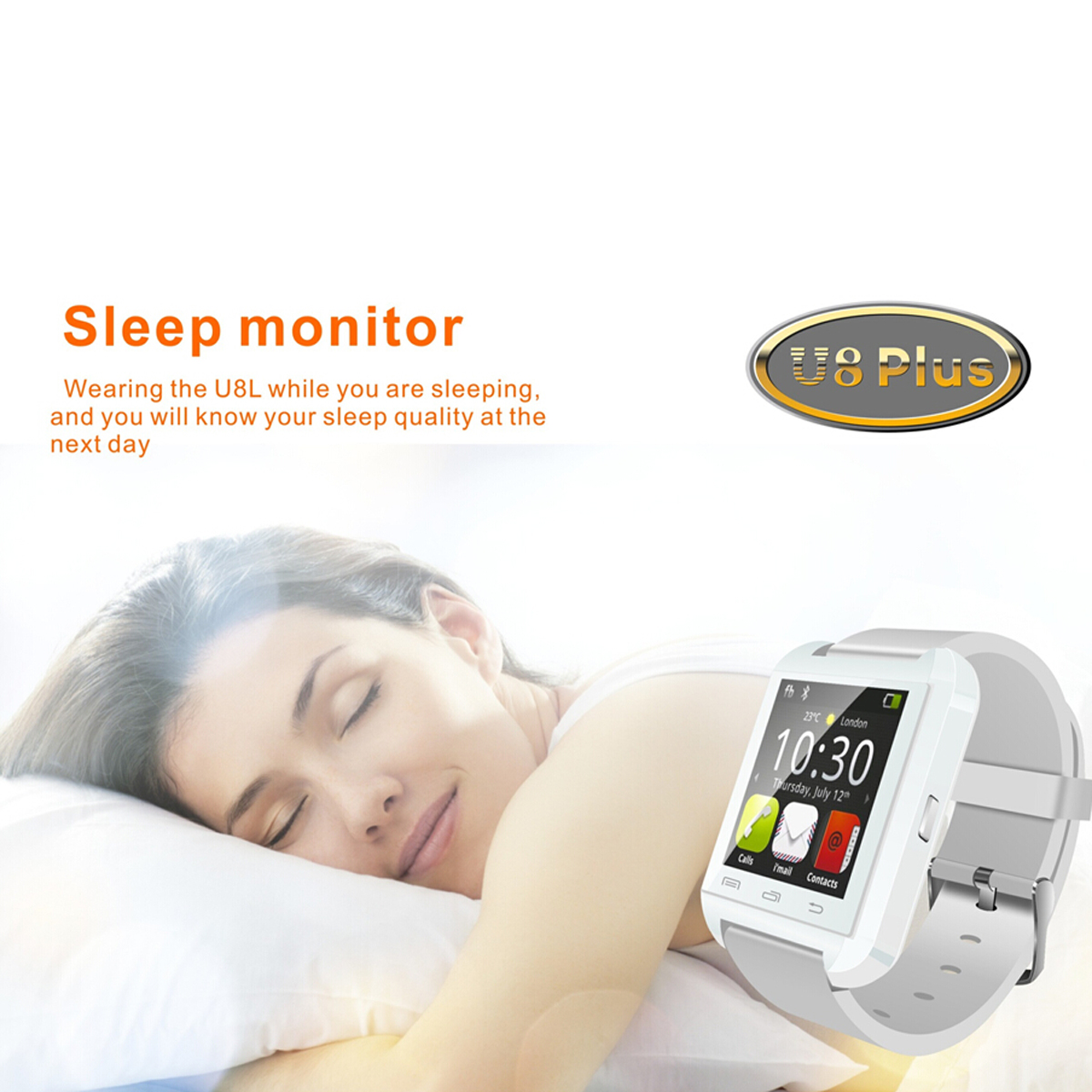 ELEGIANTFullTouchScreenHeartRateSleepCaloriesMonitoringMulti-SportModesNFCAnti-LostFunctionSmartWatc-1891039-4