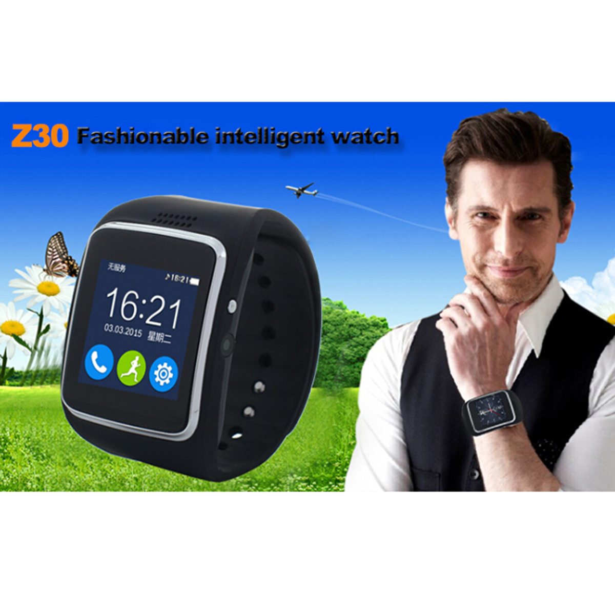 ELEGIANTZ30SportbluetoothSmartWatchHealthPedometerSleepMonitoringforAndroidPhone-1940124-1