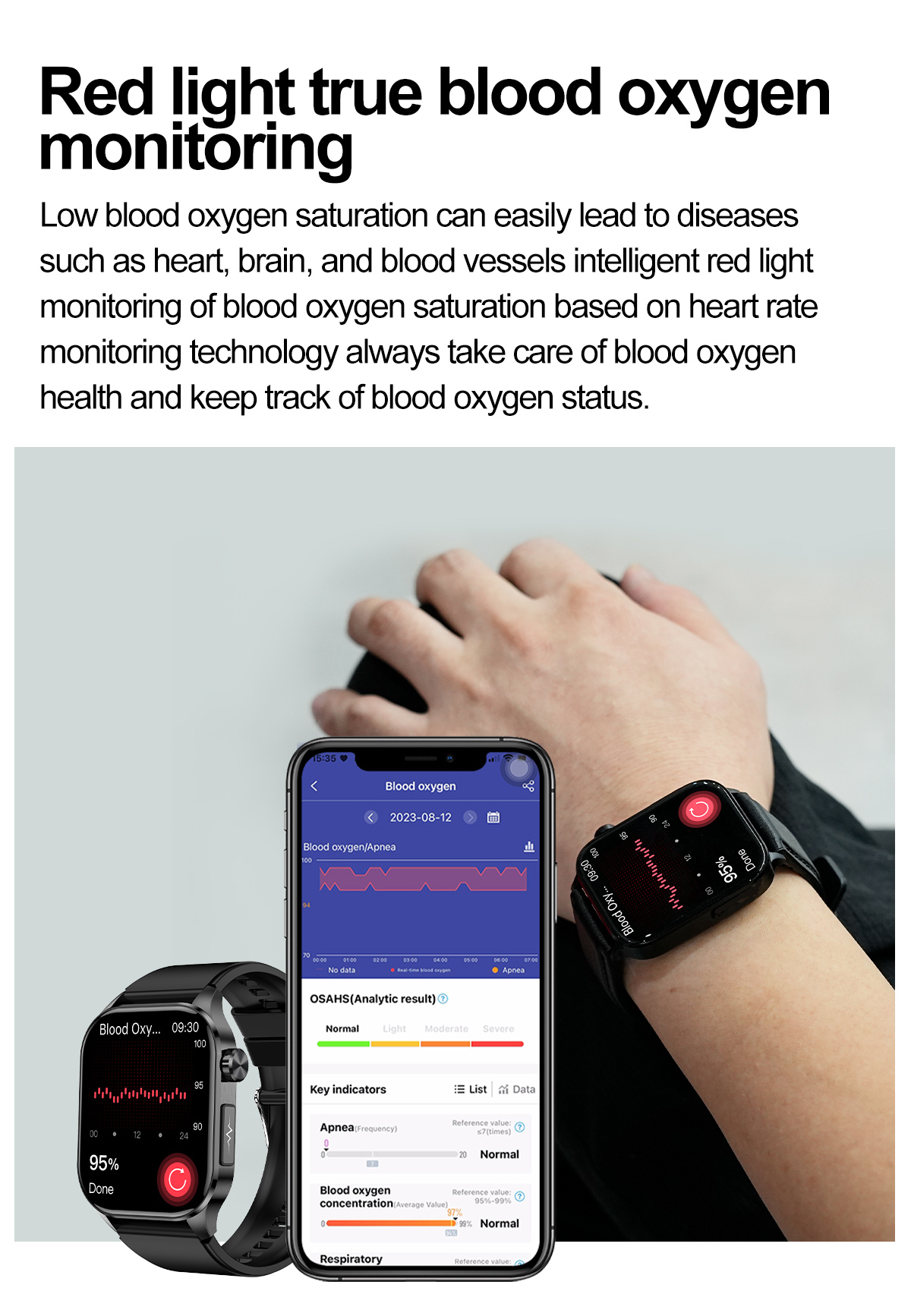 ET580204inchAMOLEDHDScreenBloodCompositionMeasurementECGElectrocardiogrambluetoothCallHeartRateBlood-2003829-12