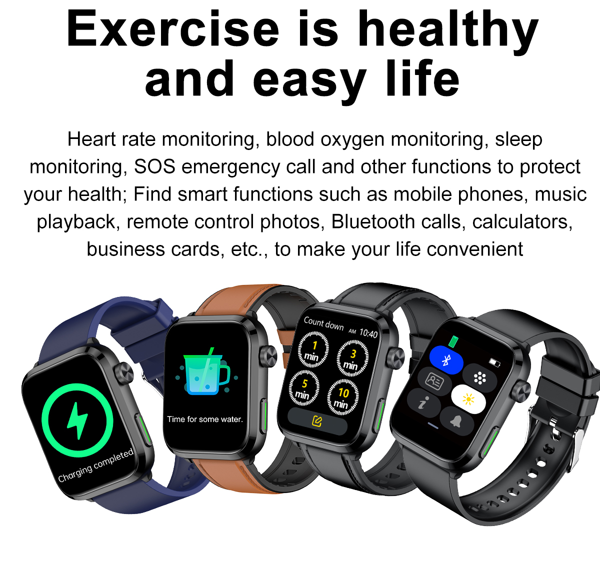 F220191inchHDScreenLaserTherapyBloodSugarUircAcidLipidMonitoringHealthbluetoothCallMulti-sportModesM-2001843-22