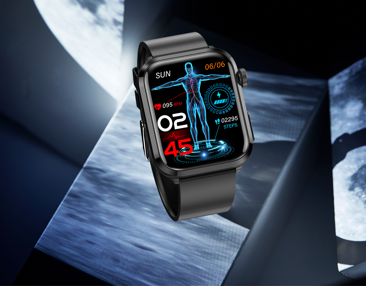 F220191inchHDScreenLaserTherapyBloodSugarUircAcidLipidMonitoringHealthbluetoothCallMulti-sportModesM-2001843-25