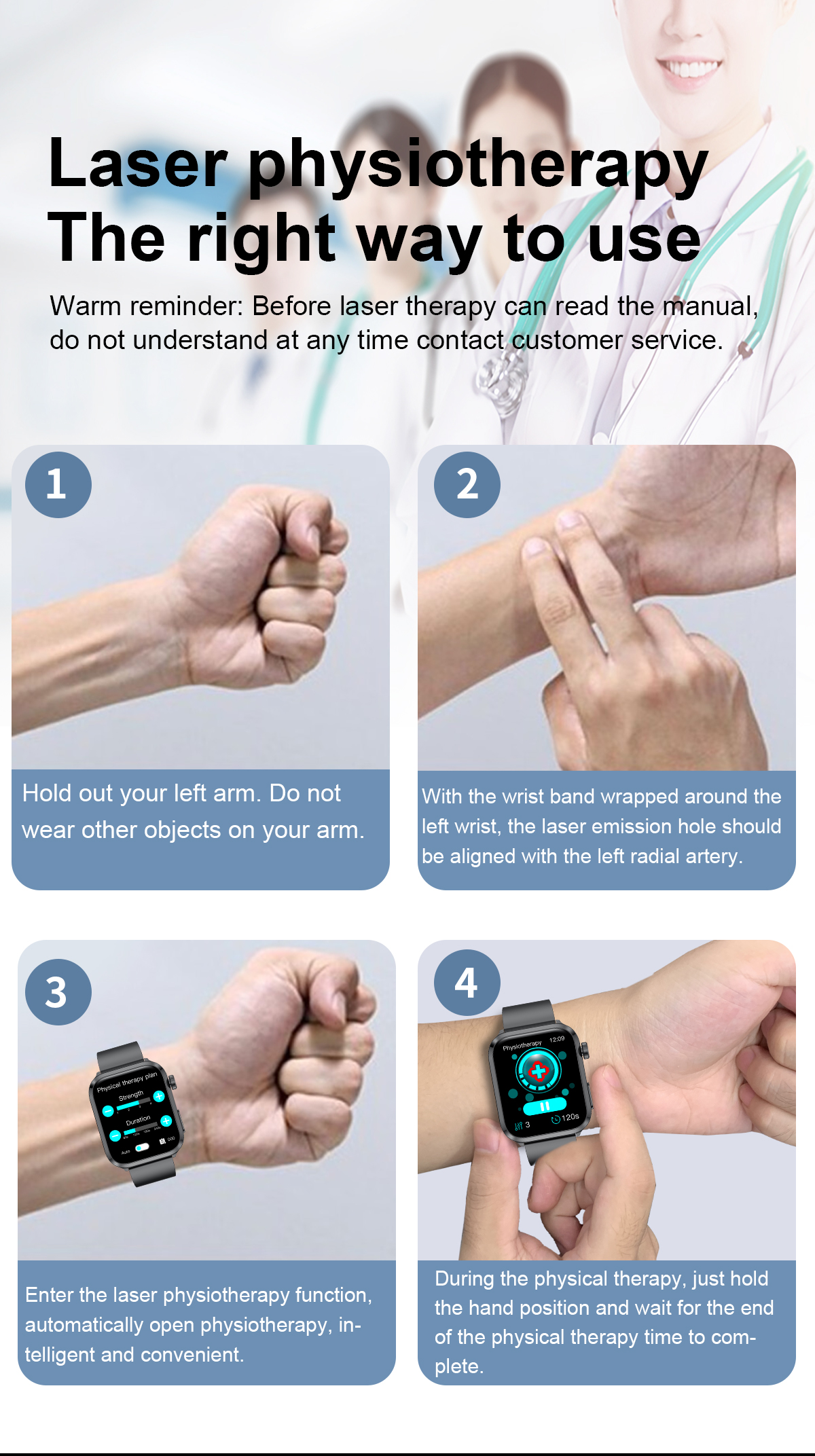 F220191inchHDScreenLaserTherapyBloodSugarUircAcidLipidMonitoringHealthbluetoothCallMulti-sportModesM-2001843-7