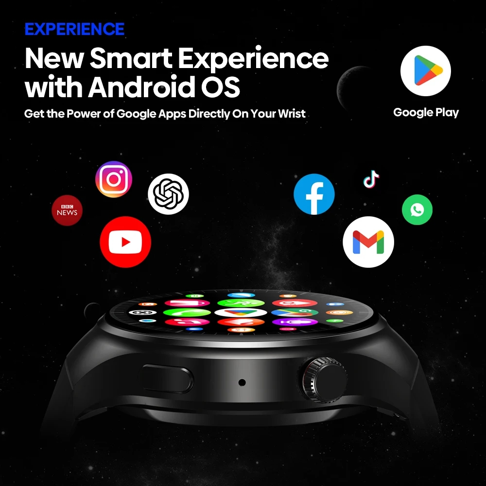 Flagship2024ZeblazeThorUltra4G143inchAMOLED466466pixelsHDDisplaySmartWatch16GBAndroidOSGooglePlaySta-2012218-6