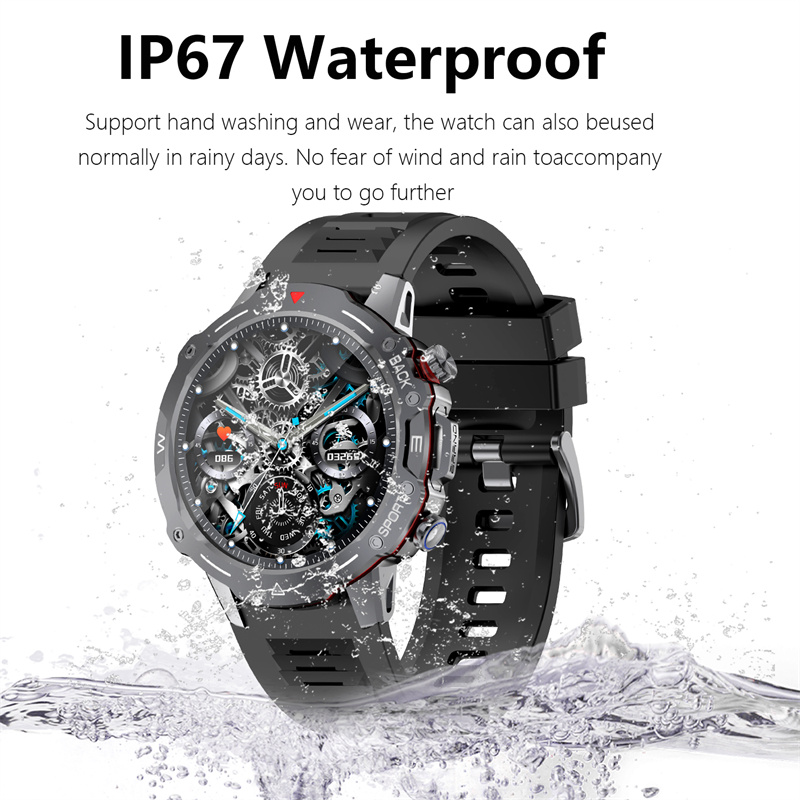 G102139inchHDScreenbluetoothCallHeartRateBloodPressureSpO2MonitorSleepMonitoringMulti-sportModesMusi-2003837-9